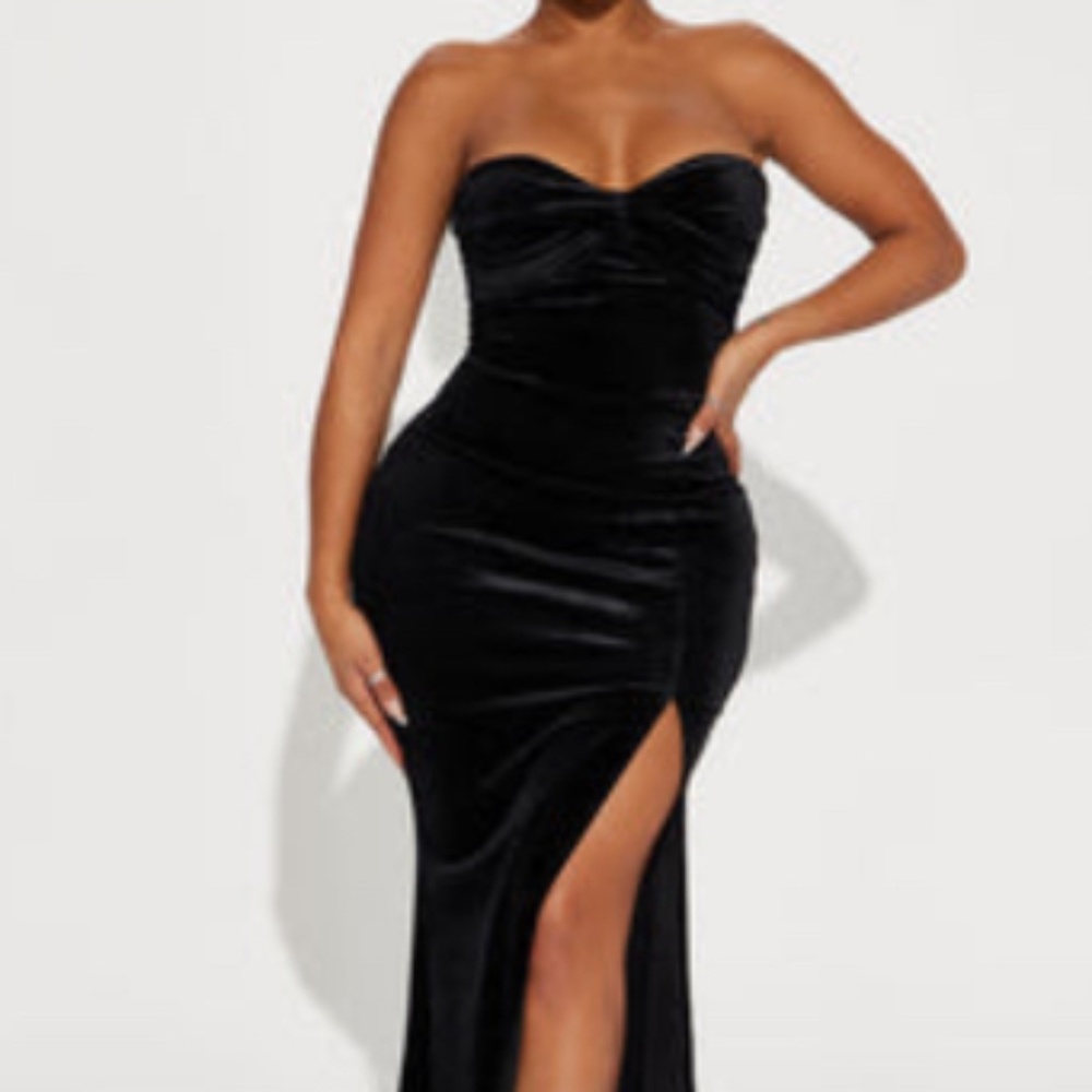 Black Velvet Dress